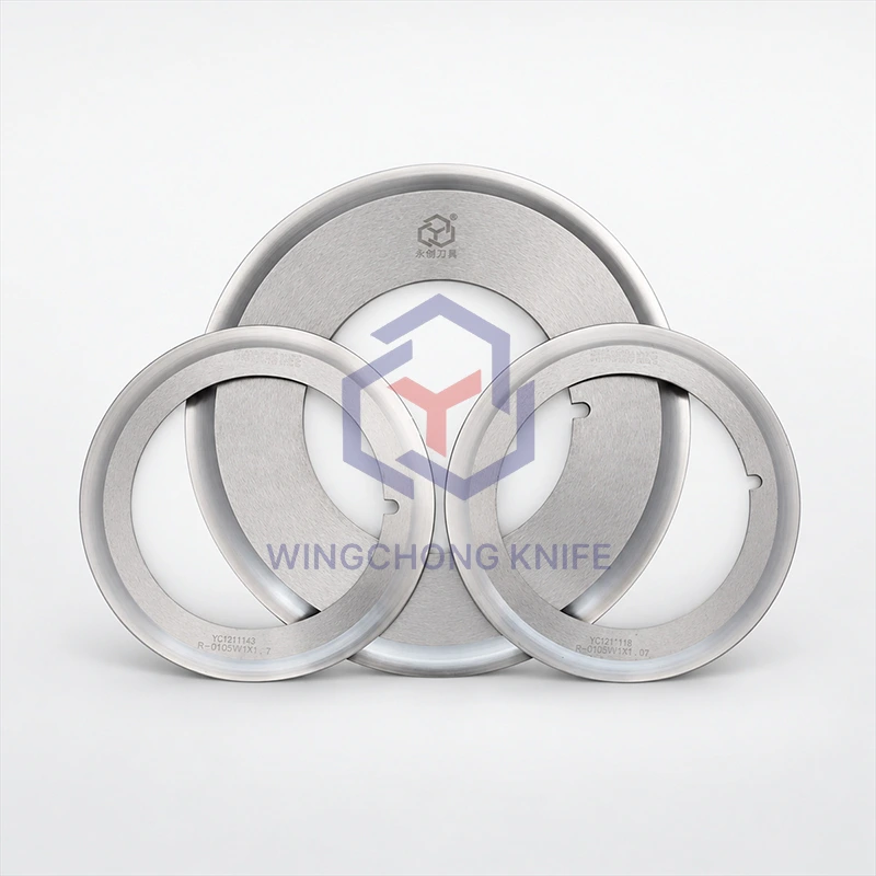 Hollow Bevel Dished Knives